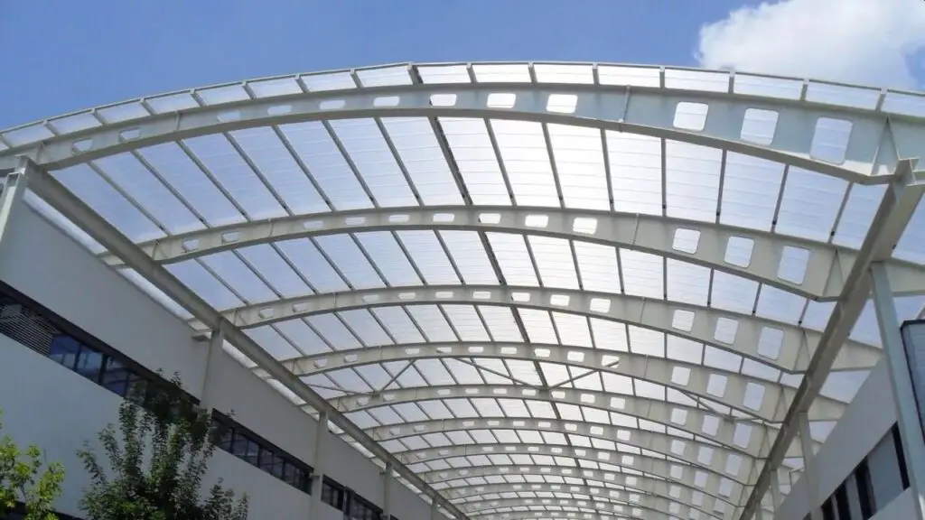 Polycarbonate roofing, mechanical features, optical properties, and ...